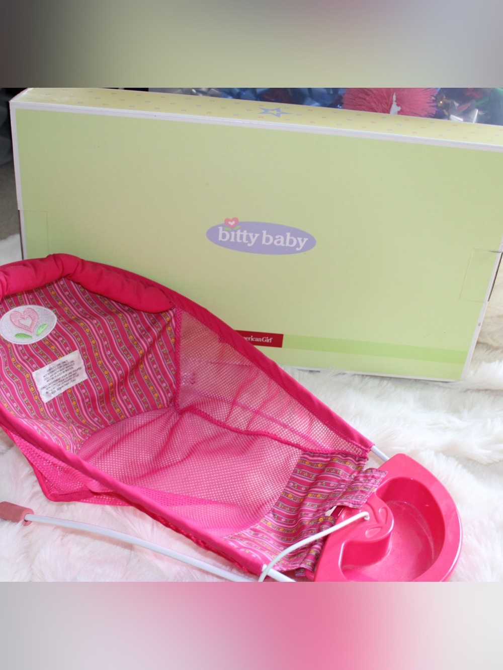 American Girl doll **Bitty Baby  bath seat